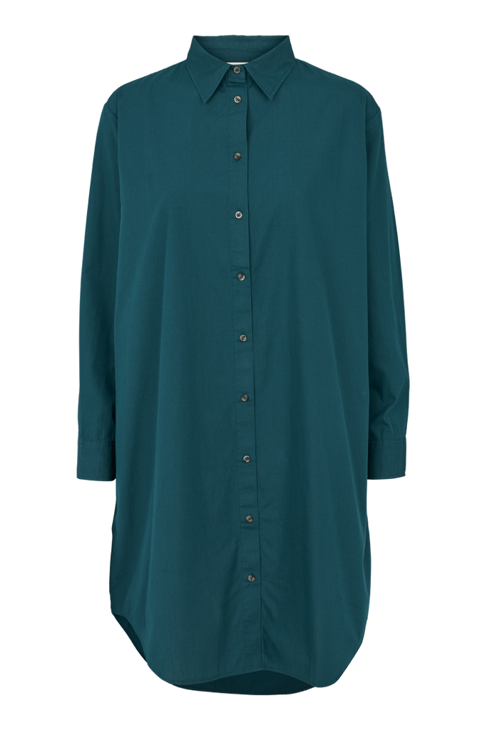 Vilde Loose Shirt - Deep Teal