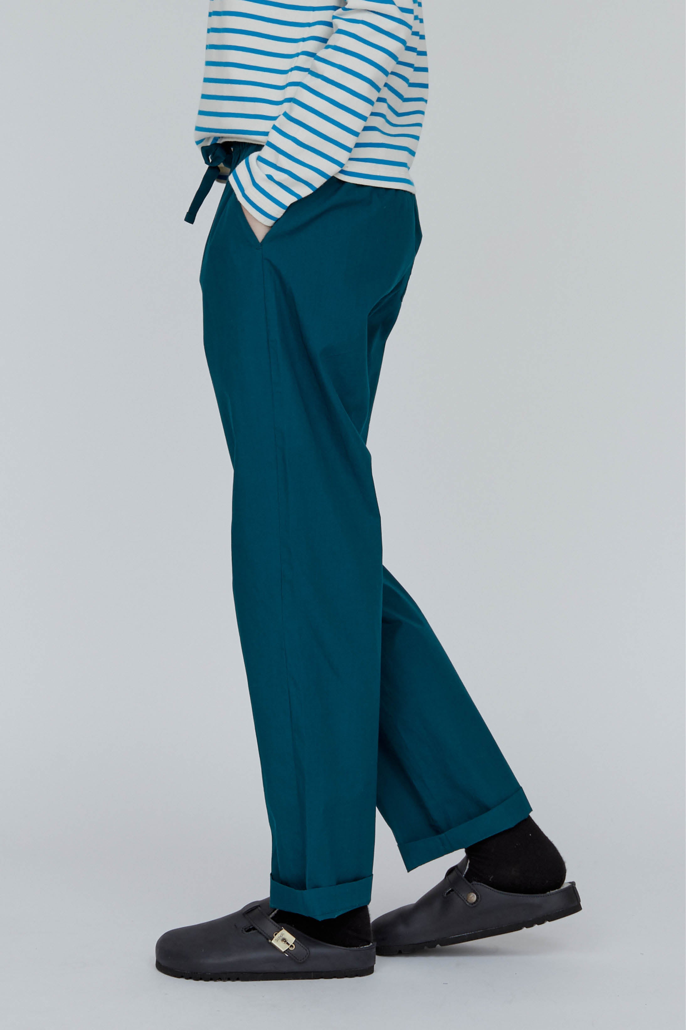 Basic Apparel Vilde Pants Pants 609 Deep Teal
