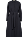 Vilde Pleat Dress - Black