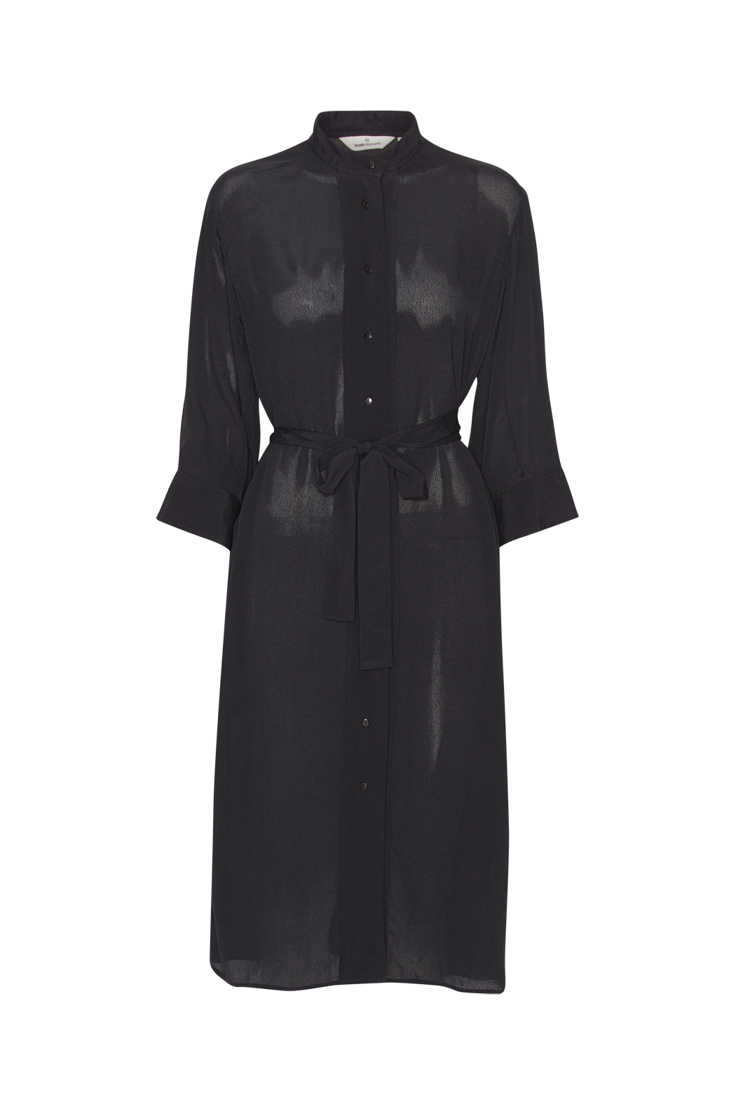 Basic Apparel Yasemin Shirt Dress Dresses 001 Black