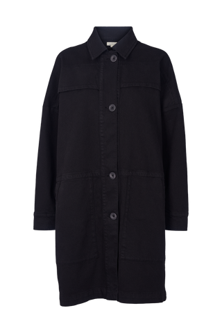 CEDAR COAT - שחור