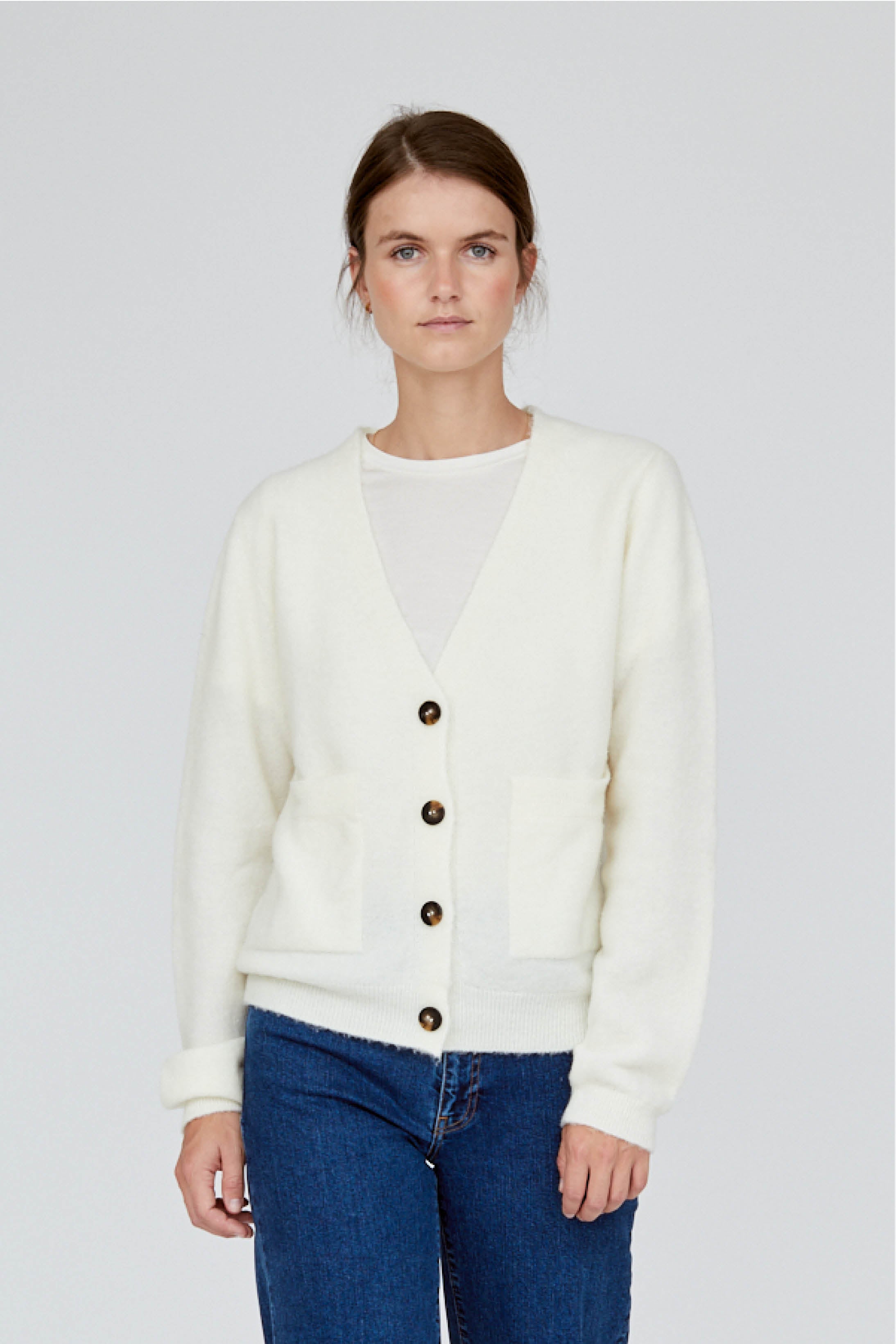 【2plan】365 Everyday basic cardigan CARDIGANS