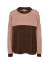 Claudine Sweater - Carafe/Rugby Tan
