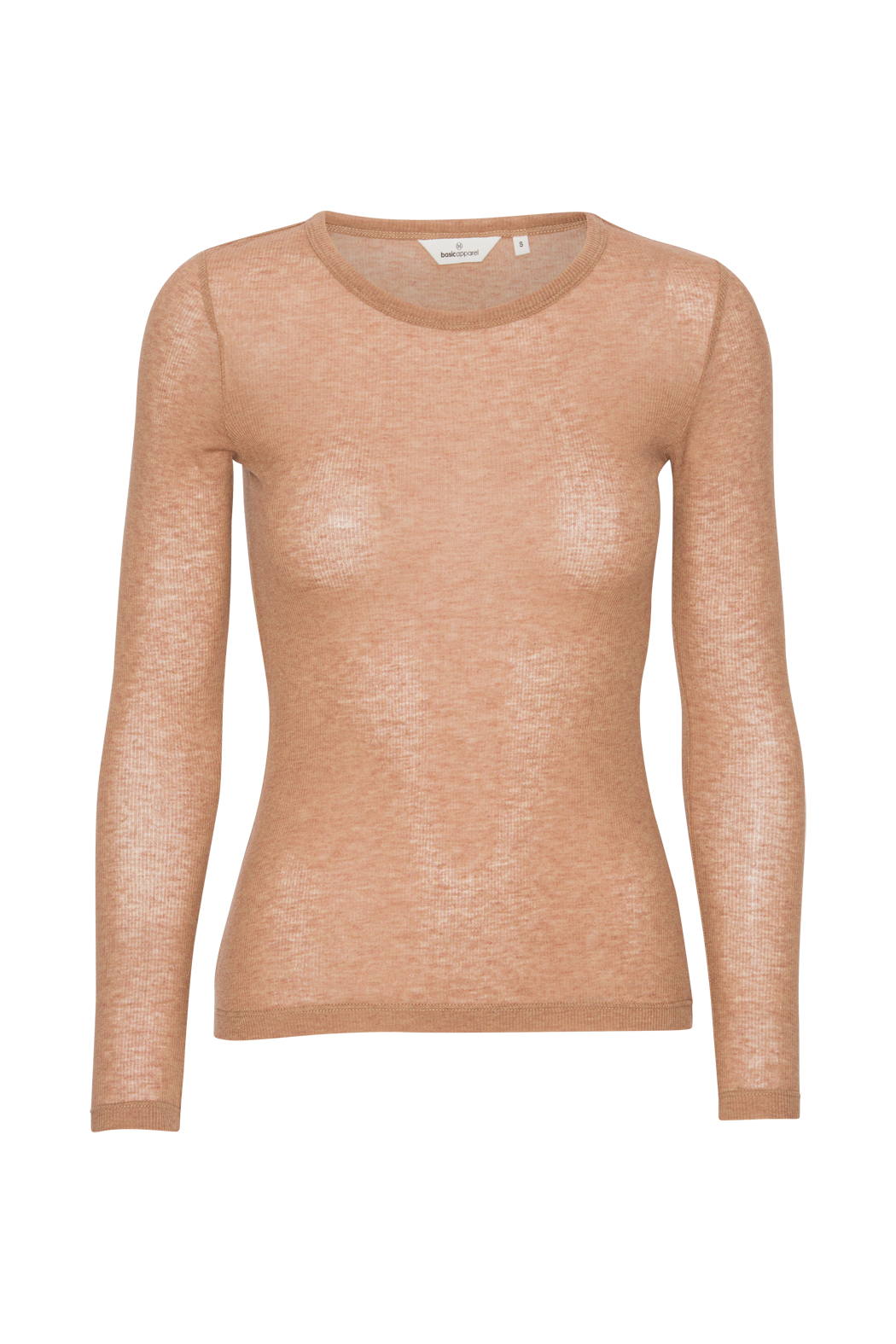 Basic Apparel Lublina LS Tee T-shirts 188 Apple Cinnamon
