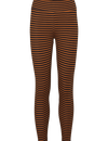 Ludmilla Tights - Bronze Brown/Black Stripe