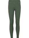 Ludmilla Tights - Stripe Frosty Spruce/Chocolate Plum