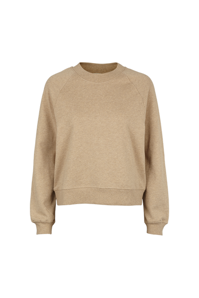 Camel sweatshirt top