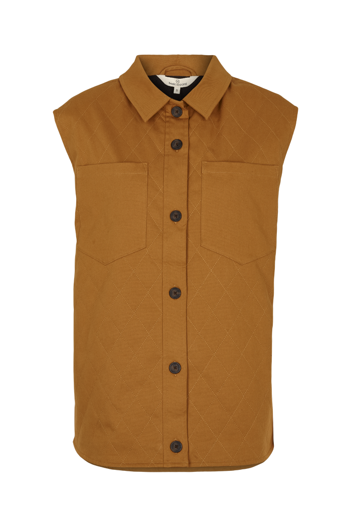 Basic Apparel Mia Vest Vests 188 Apple Cinnamon